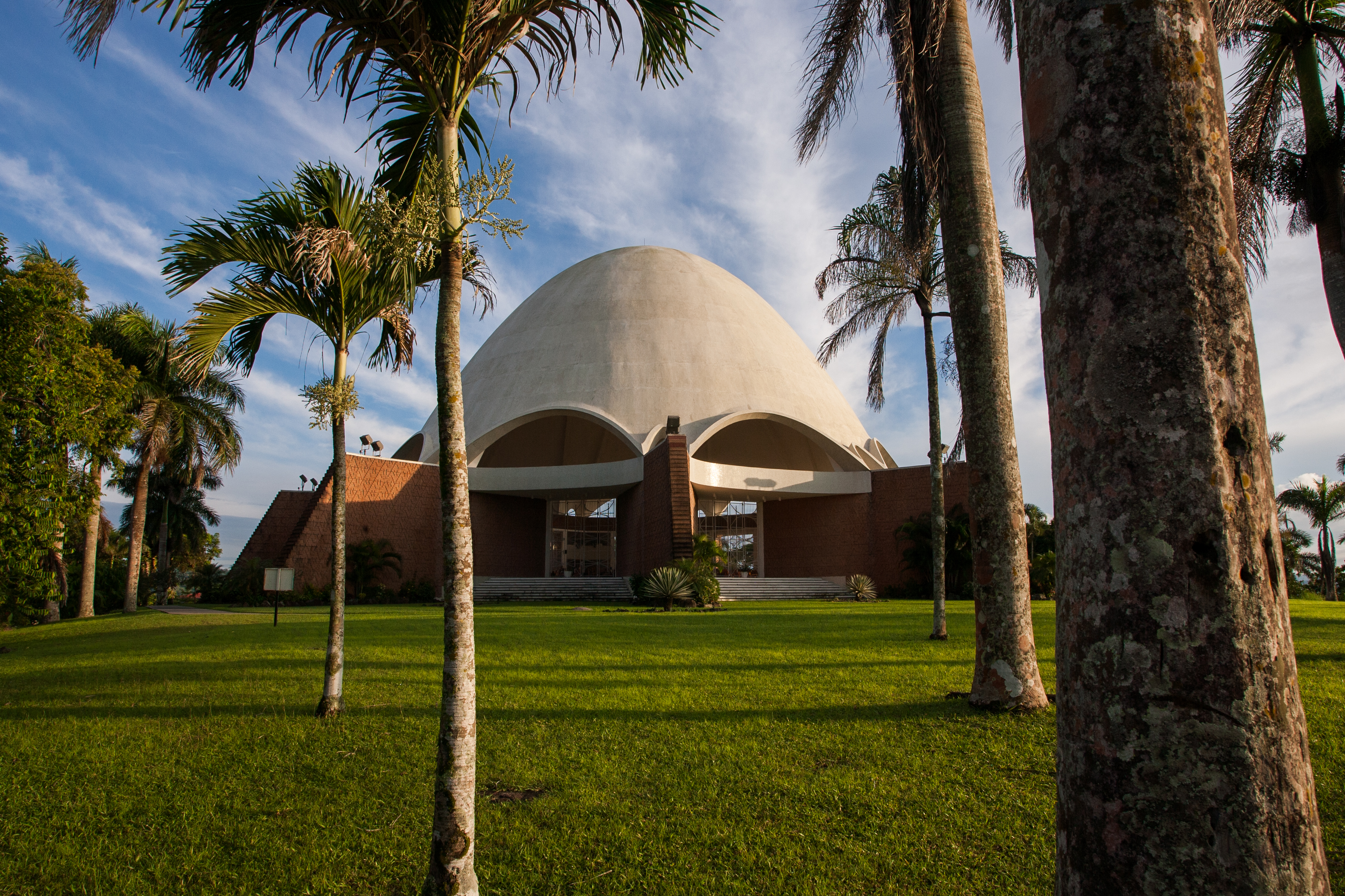 Continental Bahá’í House of Worship of Central America (Panama City, Panama) and surrounding gardens